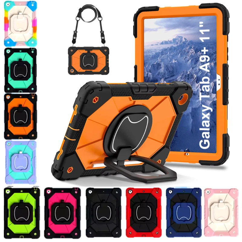 For Samsung Galaxy Tab A11+ A9+ A8 7 Kids Shockproof Heavy Duty Stand Case Cover