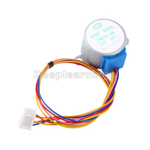DC 12V Schrittmotor 28BYJ-48+ ULN2003 Schrittmotor Treibermodul für Arduino - Bild 2 von 3
