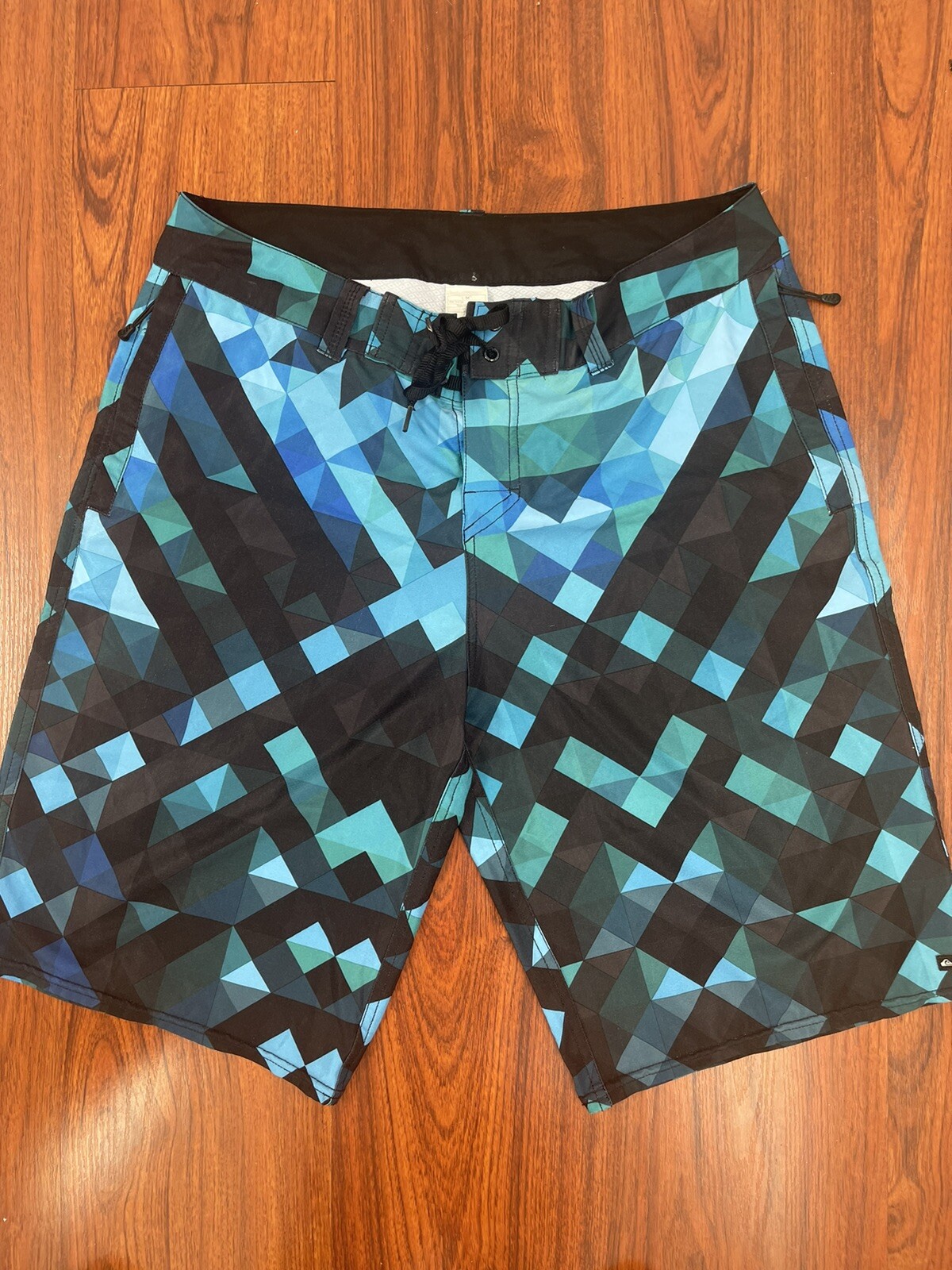 Quicksilver Board Shorts Mens 34 Adult Surf Shorts Be… Gem