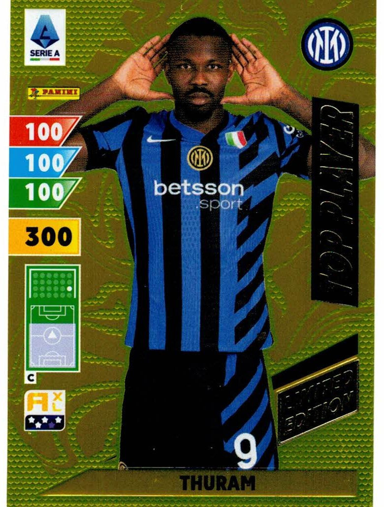 22-23 Topps Marcus Thuram インサート THE MAN 2023-24 Topps Merlin UEFA Club Competitions Marcus Thuram