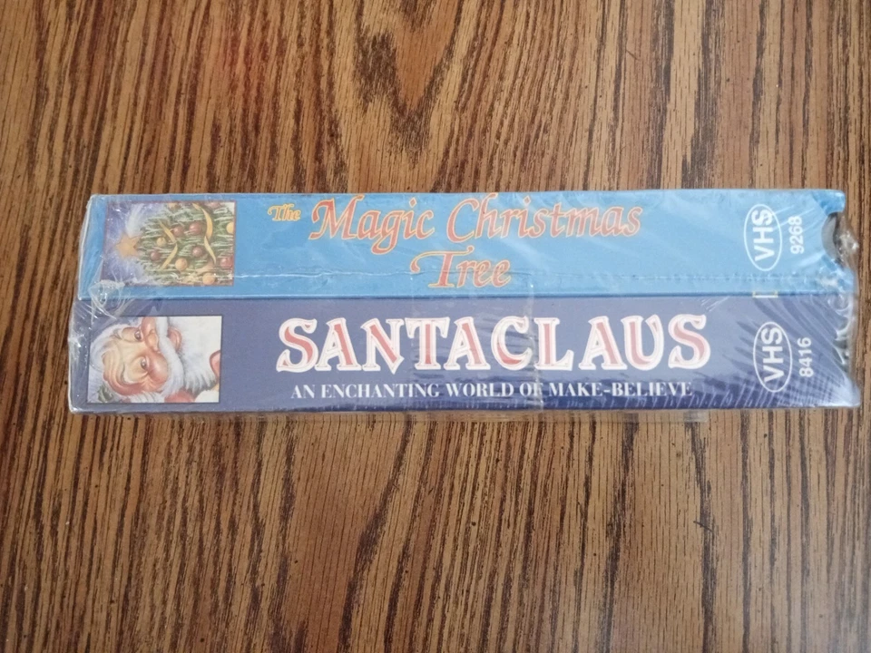 The Magic Christmas Tree and Santa Claus Enchanting VHS 2-pack New Foto 3 de 4