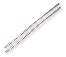 55 56 57 Chevy 210 Beltline Door Molding Stainless Sedan Wagon Pair New