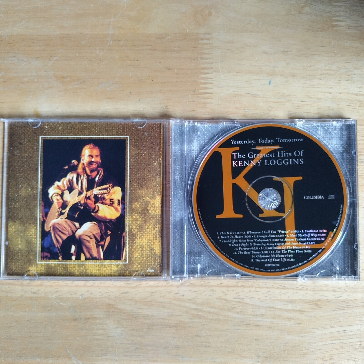 Kenny Loggins CD - Yesterday, Today, Tomorrow: The Greatest Hits