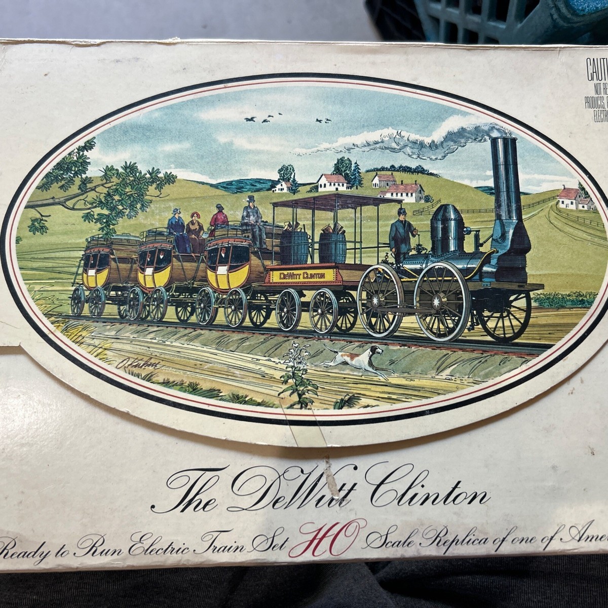 TRAIN DEWITT CLINTON SET AA00641 COLLECTORS EDITION 'HO' TOY HOBBY