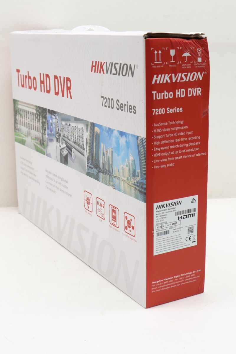 HIKVISION Turbo HD DVR 7200 Series セット HIKVISION Turbo HD DVR 7200 Series セット HikVison Turbo HD