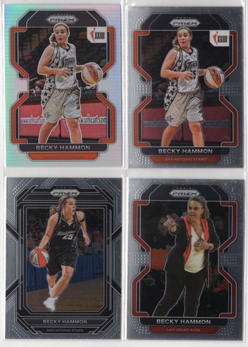 Becky Hammon - 4 Card WNBA Basketball Lot - No Duplicates - Aces