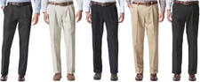 NWT Men's Dockers Comfort Khaki Relaxed Fit Pleated Pants - U Pick - MSRP $58