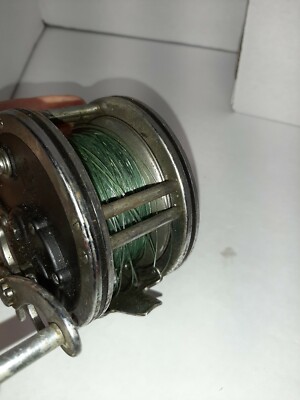 Moulinet De Pêche Vintage Penn 49M Super Mariner USA - Boîte Et Manuel D'origine !