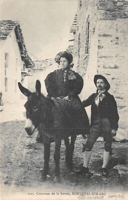 Cpa Costumes From Savoie - Bonneval-Sur-Arc (234846)
