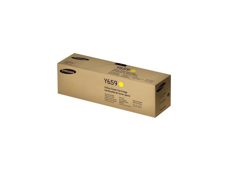 Samsung CLT-Y659S (SU570A) Cartouche de toner Jaune authentique (TVA incluse) - Photo 1/1