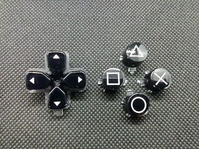 NEW Sony PlayStation 5 DualSense CFI-ZCT1W Face Push Buttons Dpad Black 4057