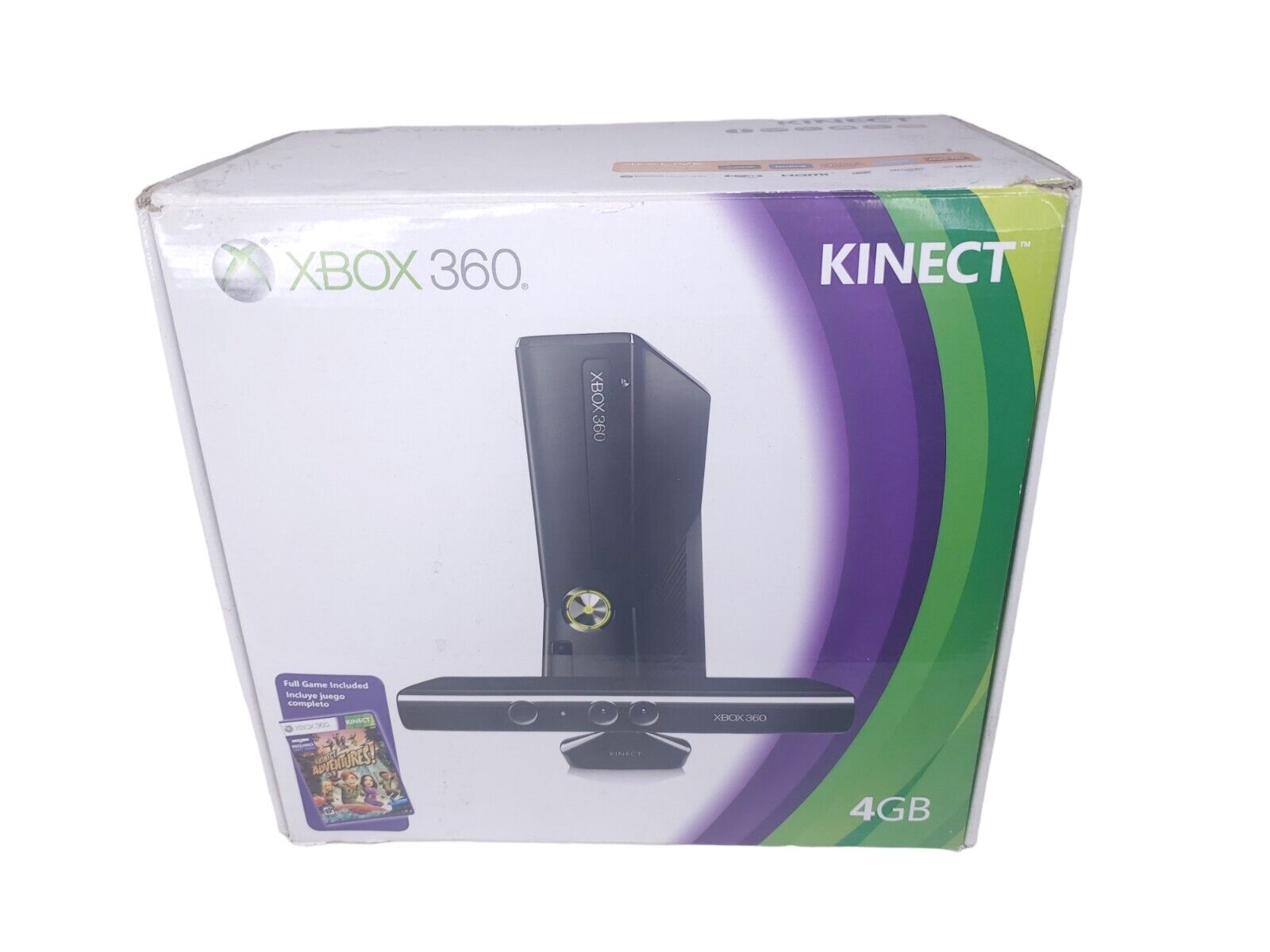  Xbox 360 4GB Console with Kinect : Unknown: Video Games