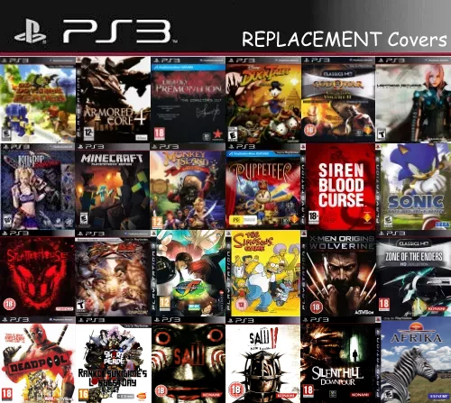 Sony PlayStation 3 Reproduction Manuals, Inserts & Box Art | eBay