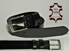 CINTURA UOMO DONNA IN VERA PELLE CUOIO DI TORO ARTIGIANALE SUPER RESISTE