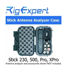 RigExpert Custom Fitted Storage Case for Stick Pro XPro 230 500 Antenna Analyzer