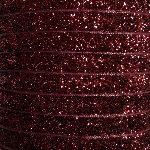 10mm Sparkly Glitter Ribbon By The Metre - 20 Colours - Perfect For Christmas UK - Picture 14 of 21