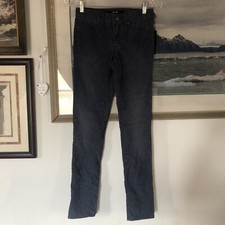 Joe  s Ultra Slim Fit The Jegging Dark Blue Corduroy Pants Girls Sz 14 New a3454