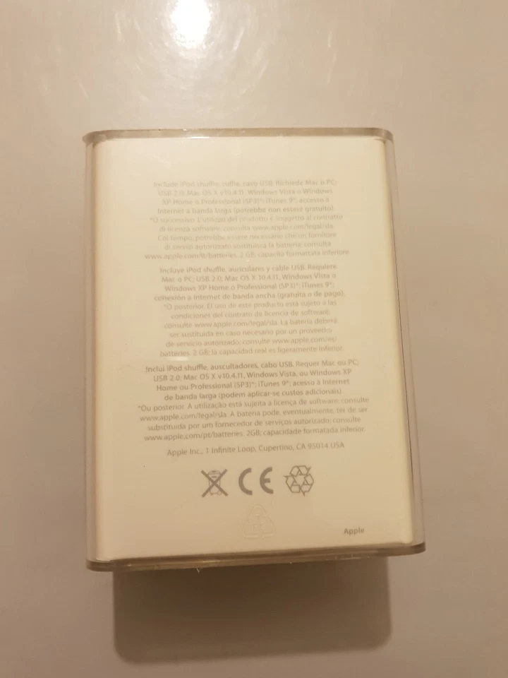 Very Rare iPod SHUFFLE Mod.A1271 Blue 2GB New/Sealed - Imagen 2 de 4