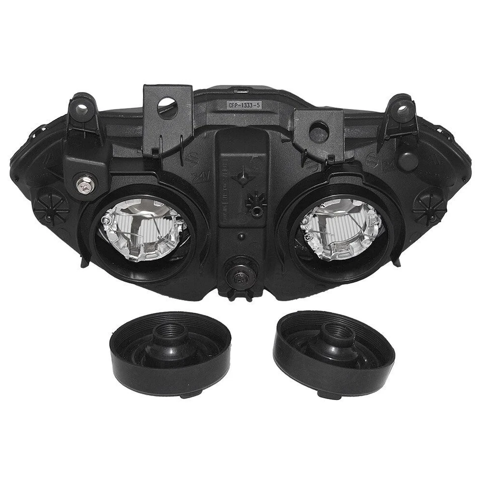Conjunto de faros delanteros aptos para Suzuki GSXR1000 2001-2002 lámpara Foto 4 de 4
