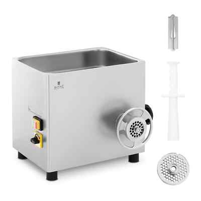 Fleischwolf elektronisch Fleischmaschine Gastro Rücklauf Edelstahl 380 kg/h