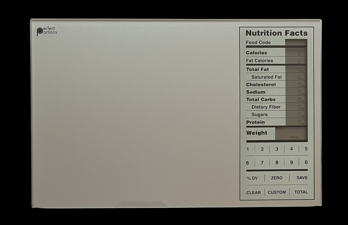 Perfect Portions Digital Nutrition Food Scale