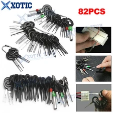 82pc Stainless Device Terminal Removal Connector Tools Pin Extractor Wire Kit
