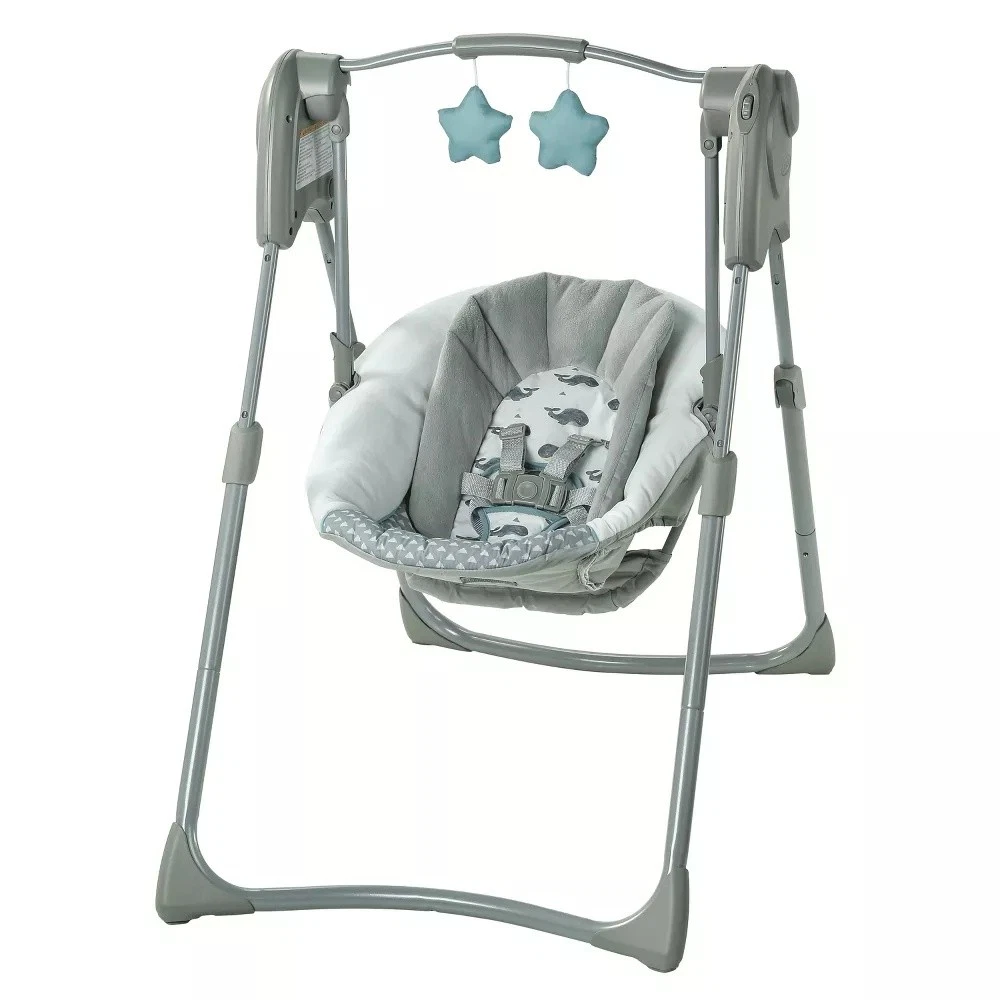 Graco Slim Spaces Compact Baby Swing - Humphry
Opens in a new window or tab
