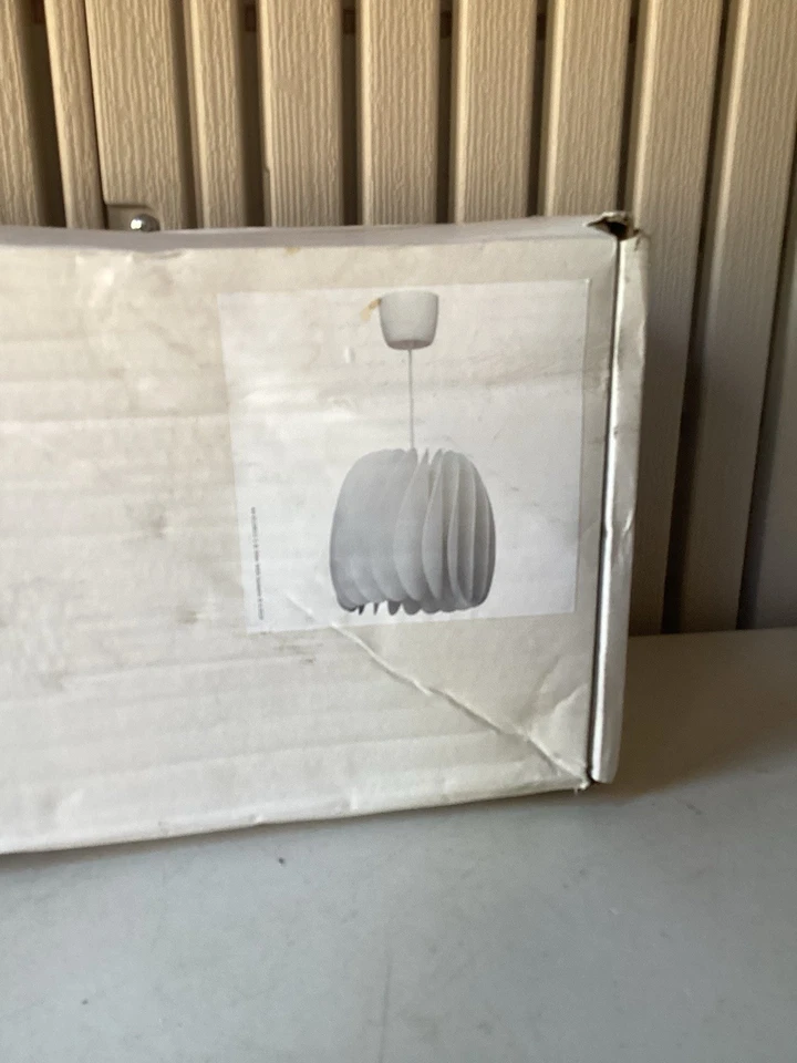 IKEA Skymningen Large Turbine Shape Pendant Ceiling Lamp -  42cm - New - Image 3 of 4