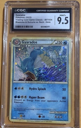 Pokémon Gyarados 007/034 CGC 9.5 Trading Card Game Classic Collection Holo 2023