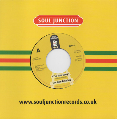 THE NEW CREATION The Fish Song / Elijah....- 70s Soul 45 (Soul Junction) *Listen