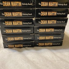 Lot Of 12 Dean Martin Celebrity Roasts VHS tapes Collection