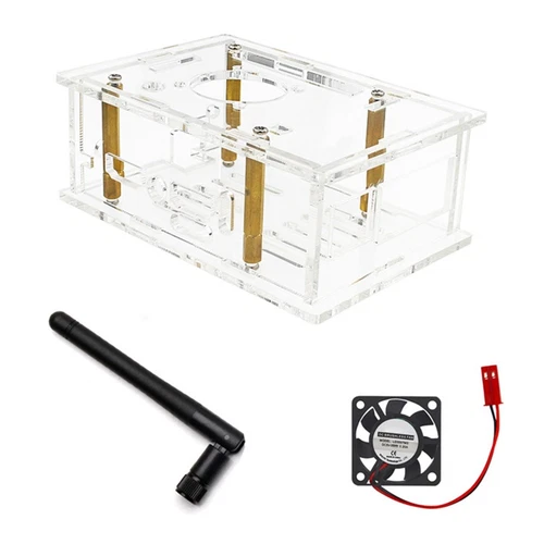 1X(Für OrangePi 5Pro Acrylgehäuse für OrangePi 5 Pro Transparentes Acrylgeh9431
