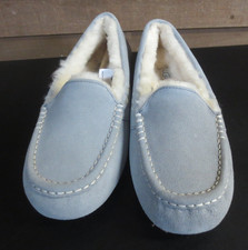 UGG Ansley Women's Water Resistant Slipper - Light Grey Suede - US 10