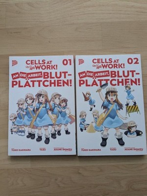 Cells at Work! An Die Arbeit, Blutblättchen! Manga Band 1-2