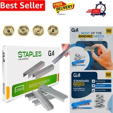 Brillaint Style 5200 x 26/6 No 56 6mm QUALITY STANDARD STAPLES 30 sheets capa... 0.0020 per staple