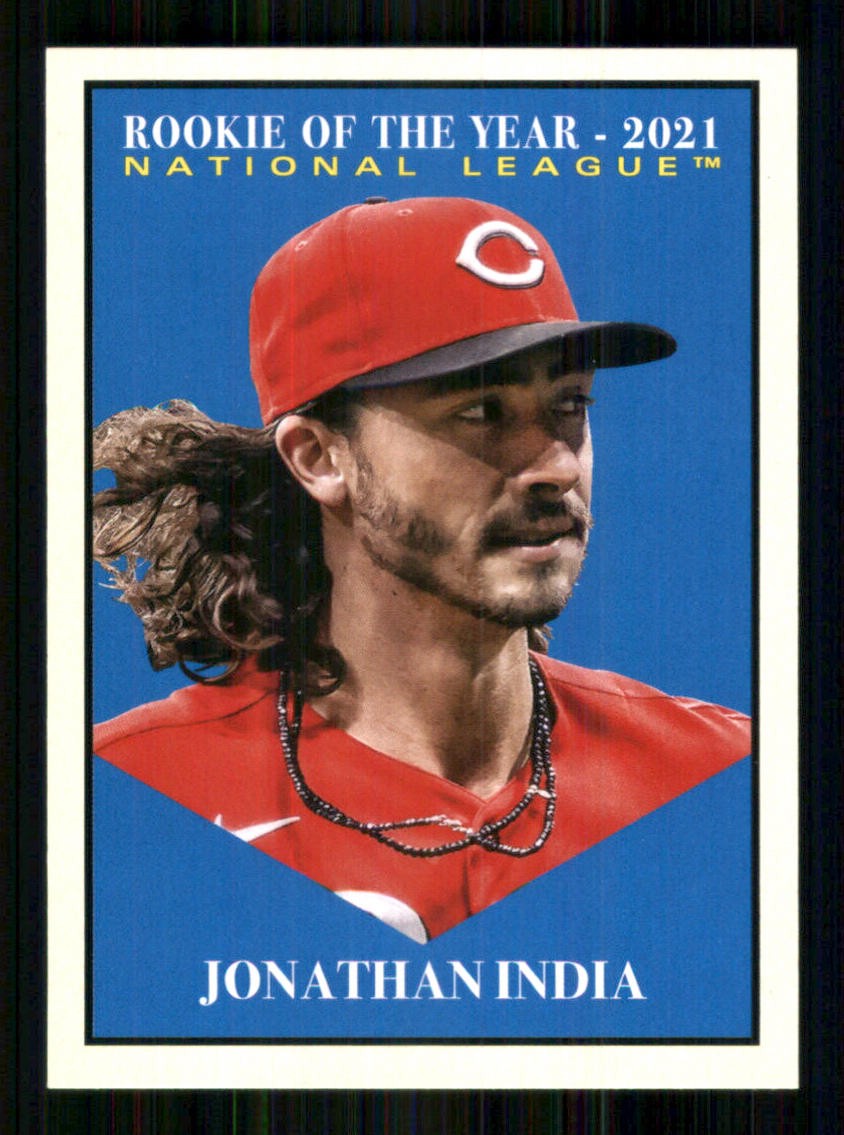 2022 Topps Archives #321 Jonathan India MVP Cincinnati Reds TW5430