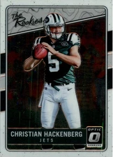 2016 Donruss Optic The Rookies #4 Christian Hackenberg - FB