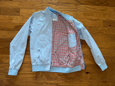 Ben Sherman Harrington Jacket Mens Bomber Full Zip Plaid Lined Preppy Casual XS