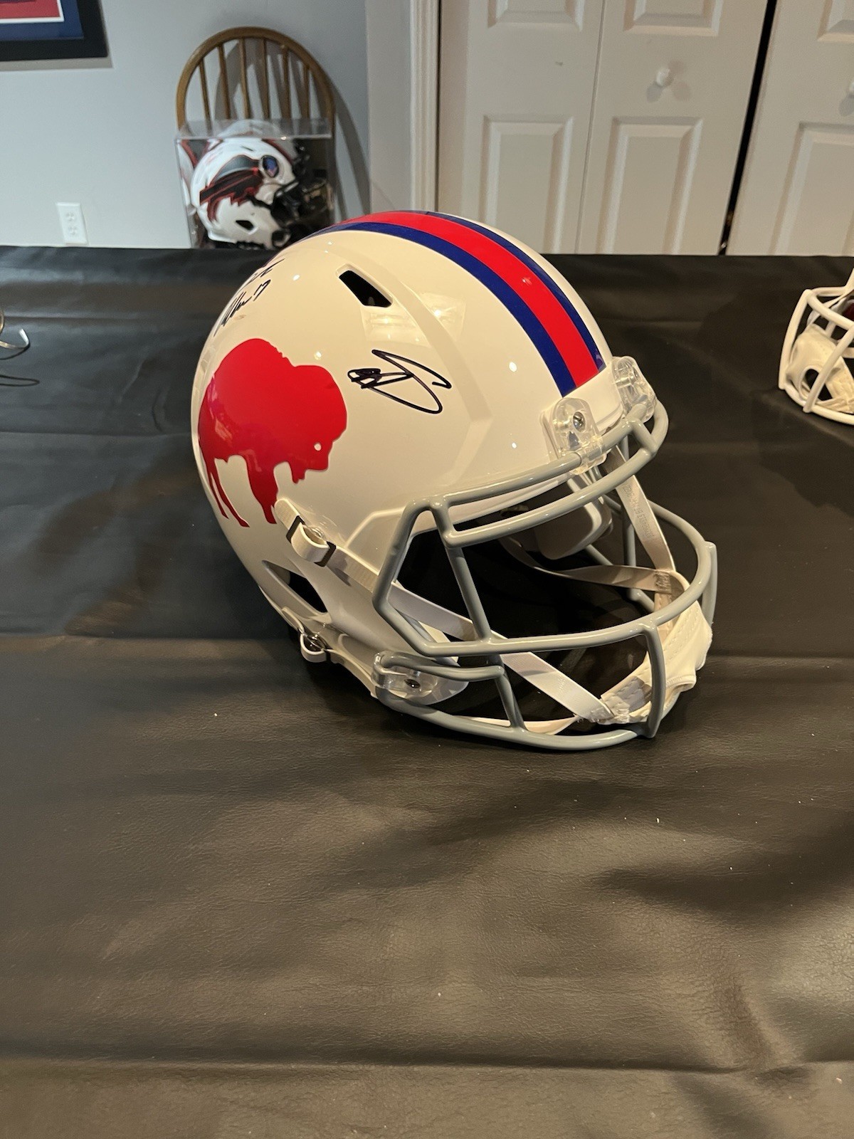 josh allen Autographed Signed Buffalo Bills Retro Full Size Helmet 