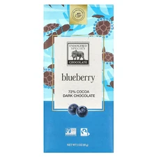Blueberry Dark Chocolate, 72% Cocoa, 3 oz (85 g)
