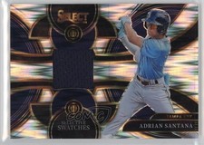 2024 Panini Select Selective Swatches Flash Prizm Adrian Santana #SS-AS 1cc0