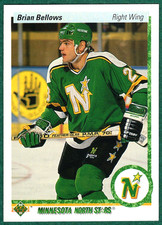 Brian Bellows - 1990-91 Upper Deck #126 - Minnesota North Stars Hockey Card