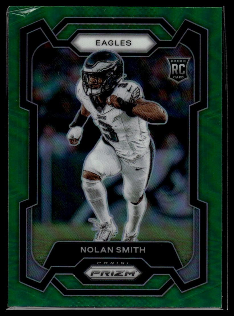 2023 Panini Prizm #382 Nolan Smith Green