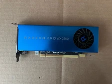 Dell AMD Radeon Pro WX 3200 4GB GDDR5 PCI-E 4 mDP Low Profile Video Card 0R99GK