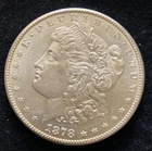 1878-S BU Morgan Silver Dollar