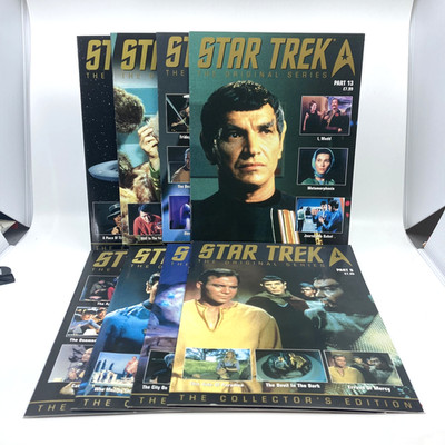 Star Trek Collectors Magazine Set - Paperback - Sci-Fi Magazine Lot M4433