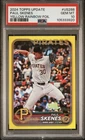 2024 Topps Update Series - Rookie Debut Paul Skenes Yellow Rainbow Foil (RC)