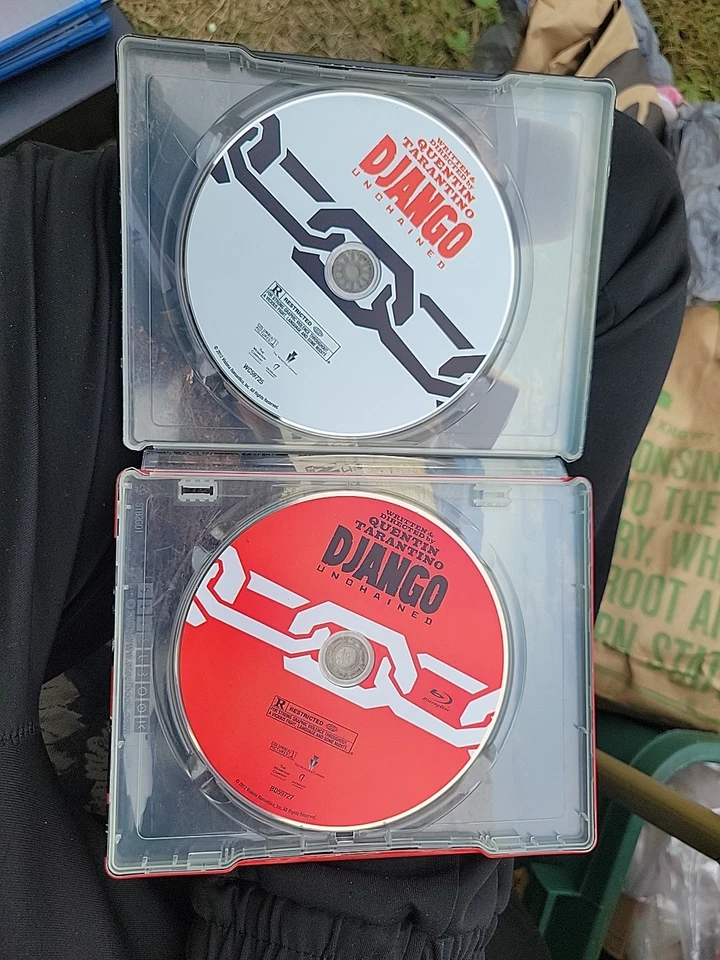 Django Unchained Steelbook 3-Disc Blu-ray DVD Collector Edition Bonus Disc - Image 2 of 3