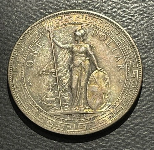 Great Britain 1904 Trade Dollar SIlver Coin: SC9604715