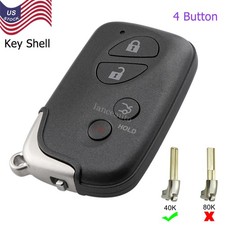 For Lexus Gx Is250 Es350 Gs350 Ls460 4 Button Remote Key Shell Case Fob Hyq14aab For Lexus Gx Is250 Es350 Gs350 Ls460 4 Button Remote Key Shell Case Fob Hyq14aab
